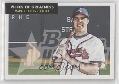 2007 Bowman Heritage - Pieces of Greatness #PG-MT - Mark Teixeira