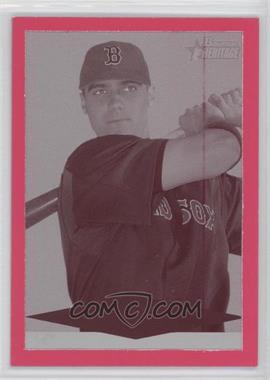 2007 Bowman Heritage - Prospects - Printing Plate Magenta #BHP26 - Mark Wagner /1