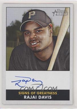 2007 Bowman Heritage - Signs of Greatness #SG-RD - Rajai Davis