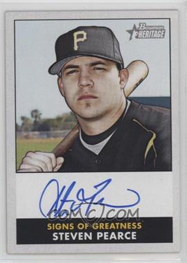 2007 Bowman Heritage - Signs of Greatness #SG-SP - Steve Pearce
