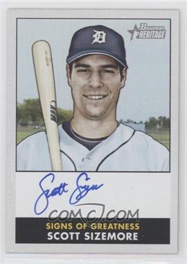 2007 Bowman Heritage - Signs of Greatness #SG-SS - Scott Sizemore