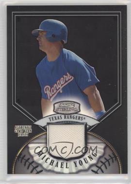 2007 Bowman Sterling - [Base] - Black Refractor #BS-MY - Michael Young /25