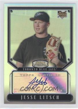 2007 Bowman Sterling - [Base] - Refractor #BS-JL - Jesse Litsch /199