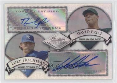 2007 Bowman Sterling - Dual Autographs - Refractor #BSDA-HP - David Price, Luke Hochevar /199