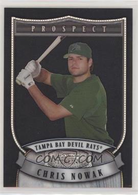 2007 Bowman Sterling - Prospects - Black Refractor #BSP-CN - Chris Nowak /25