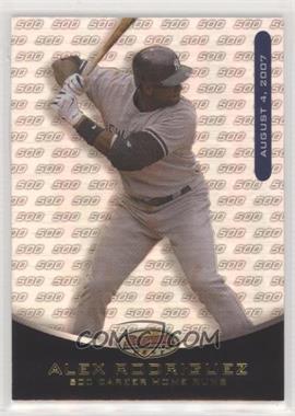 2007 Bowman's Best - Alex Rodriguez 500 #_ALRO - Alex Rodriguez