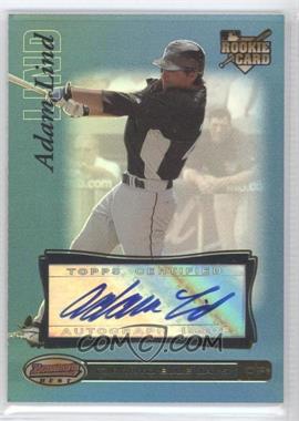 2007 Bowman's Best - [Base] - Blue #78.2 - Adam Lind (Autograph) /99