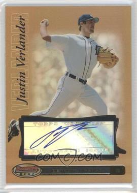 2007 Bowman's Best - [Base] - Gold #43 - Justin Verlander /50