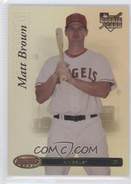 2007 Bowman's Best - [Base] #59 - Matthew Brown /799