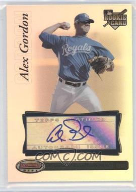 2007 Bowman's Best - [Base] #75.2 - Alex Gordon (Autograph)