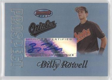 2007 Bowman's Best - Prospects - Blue #BBP48 - Autograph - Billy Rowell /99