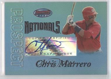 2007 Bowman's Best - Prospects - Blue #BBP54 - Autograph - Chris Marrero /99