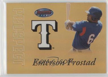 2007 Bowman's Best - Prospects - Gold #BBP27 - Emerson Frostad /50