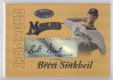 2007 Bowman's Best - Prospects - Gold #BBP49 - Autograph - Brett Sinkbeil /50