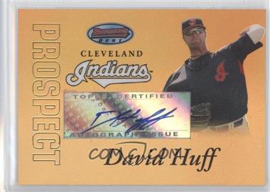 2007 Bowman's Best - Prospects - Gold #BBP60 - Autograph - David Huff /50