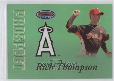 2007 Bowman's Best - Prospects - Green #BBP36 - Rich Thompson /249