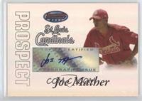 Autograph - Joe Mather