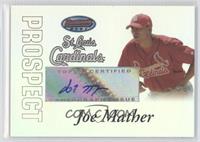 Autograph - Joe Mather