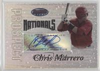 Autograph - Chris Marrero