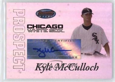 2007 Bowman's Best - Prospects #BBP55 - Autograph - Kyle McCulloch [EX to NM]