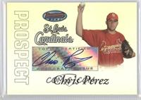 Autograph - Chris Perez