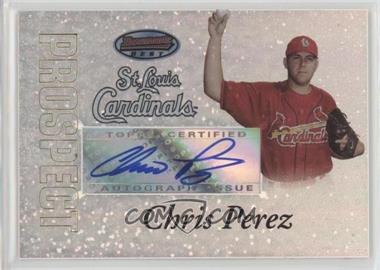 2007 Bowman's Best - Prospects #BBP59 - Autograph - Chris Perez