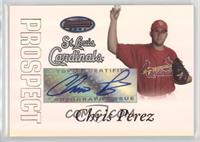 Autograph - Chris Perez