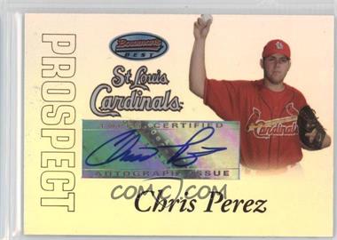 2007 Bowman's Best - Prospects #BBP59 - Autograph - Chris Perez