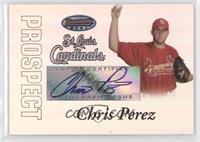 Autograph - Chris Perez