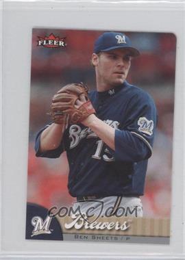 2007 Fleer - [Base] - Mini Die-Cut #150 - Ben Sheets