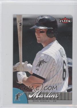 2007 Fleer - [Base] - Mini Die-Cut #206 - Dan Uggla