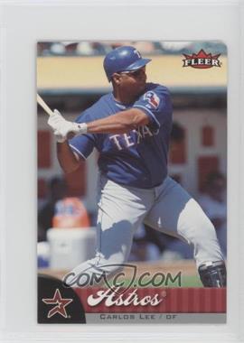 2007 Fleer - [Base] - Mini Die-Cut #31 - Carlos Lee