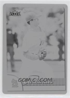 2007 Fleer - [Base] - Printing Plate Black #49 - Mark Mulder /1