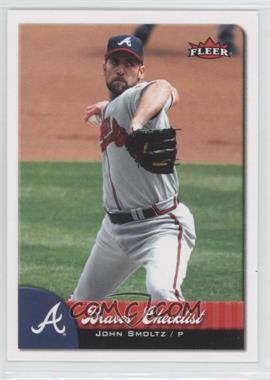 2007 Fleer - [Base] #372 - Team Checklist - John Smoltz