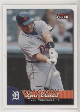 2007 Fleer - [Base] #380 - Team Checklist - Ivan Rodriguez