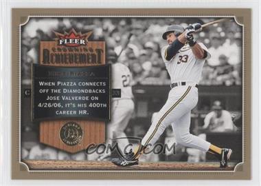 2007 Fleer - Crowning Achievement #CA-MP - Mike Piazza