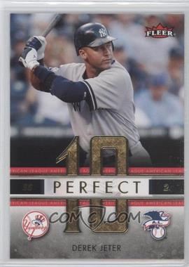 2007 Fleer - Perfect 10 American League #PA-DJ - Derek Jeter