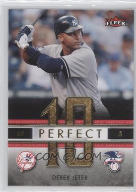 2007 Fleer - Perfect 10 American League #PA-DJ - Derek Jeter