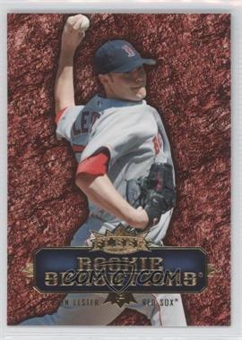 2007 Fleer - Rookie Sensations #RS-JL - Jon Lester