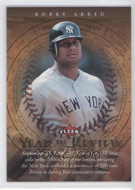 2007 Fleer - Year in Review #YR-BA - Bobby Abreu