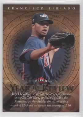 2007 Fleer - Year in Review #YR-FL - Francisco Liriano