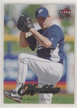 2007 Fleer Ultra - [Base] - Fat Pack Gold #160 - Greg Maddux /999