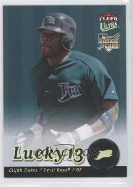 2007 Fleer Ultra - [Base] - Gold Medallion #247 - Lucky 13 - Elijah Dukes