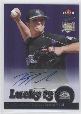 2007 Fleer Ultra - [Base] - Retail Rookie Autographs #242 - Lucky 13 - Troy Tulowitzki