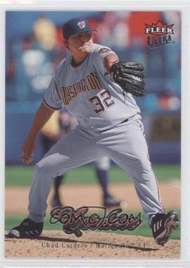 2007 Fleer Ultra - [Base] - Retail #198 - Chad Cordero