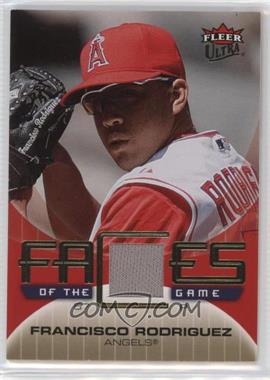 2007 Fleer Ultra - Faces of the Game - Materials #GF-FR - Francisco Rodriguez