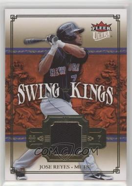 2007 Fleer Ultra - Swing Kings - Materials #SK-JR - Jose Reyes