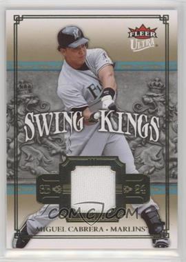 2007 Fleer Ultra - Swing Kings - Materials #SK-MC - Miguel Cabrera