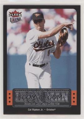 2007 Fleer Ultra - Ultra Iron Man #UIM-36 - Cal Ripken Jr. [EX to NM]