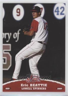 2007 Grandstand Lowell Spinners - [Base] #18 - Eric Beattie